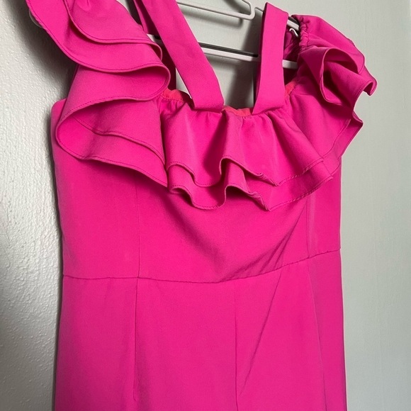 True Decadence petite hot pink jumpsuit - Picture 8 of 8